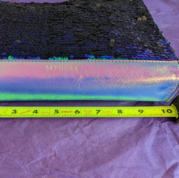 NWOT Sephora Sequin Cosmetic Bag - Picture 10 of 10